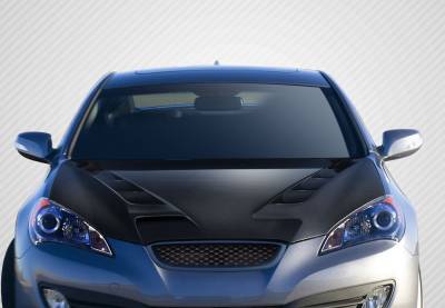 Carbon Creations - Hyundai Genesis 2DR RS-1 DriTech Carbon Fiber Body Kit- Hood 113144