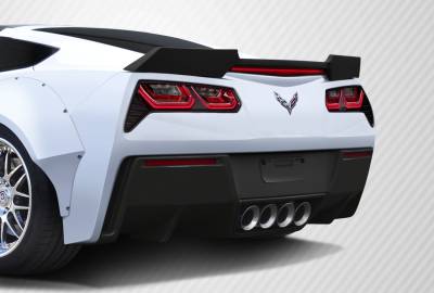 Carbon Creations - Corvette GT Concept DriTech Carbon Fiber Rear Bumper Lip Body Kit 113160