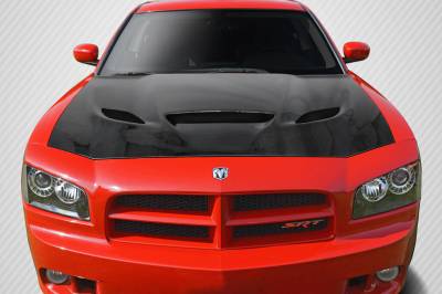 Carbon Creations - Dodge Charger Hellcat Look DriTech Carbon Fiber Body Kit- Hood 113199