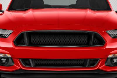 Carbon Creations - Ford Mustang CVX Carbon Fiber Creations Upper Grill/Grille 113496