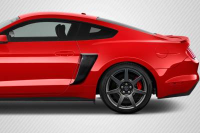 Carbon Creations - Ford Mustang CVX Carbon Fiber Creations Side Scoops!!! 113502