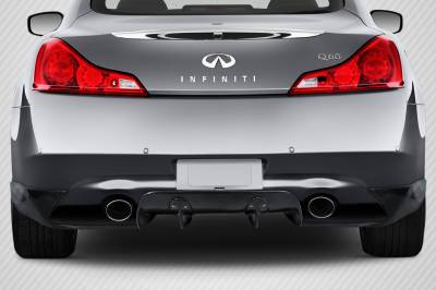 Carbon Creations - Fits Infiniti G Coupe LBW Carbon Fiber Creations Rear Bumper Lip Body Kit 113