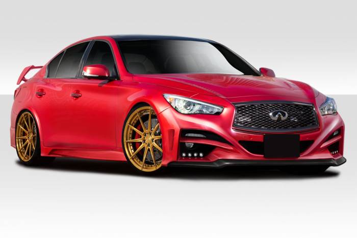 Duraflex - Fits Infiniti Q50 Impulse Duraflex 4pcs Full Body Kit 113656