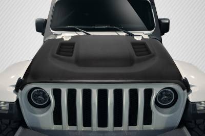 Carbon Creations - Jeep Wrangler JL MPR Carbon Fiber Creations Body Kit- Hood 115033
