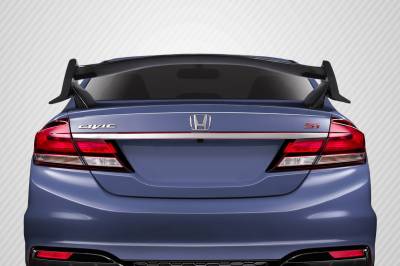 Carbon Creations - Honda Civic 4DR Type R Style Carbon Fiber Body Kit-Wing/Spoiler 115045