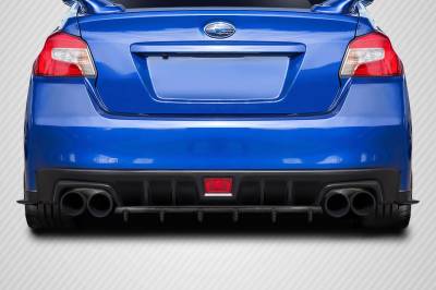 Carbon Creations - Subaru WRX 4DR C Speed Carbon Fiber  Rear Bumper Lip Body Kit 115142