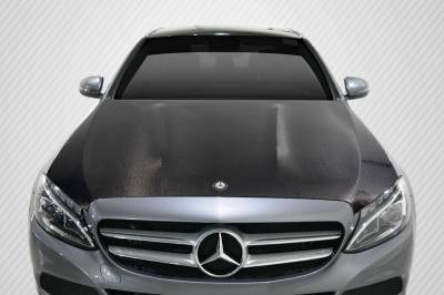 Carbon Creations - Mercedes C Class C63 DriTech Carbon Fiber Body Kit- Hood!!! 114006