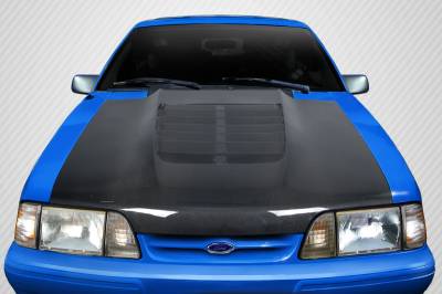 Carbon Creations - Ford Mustang GT500 V2 Carbon Fiber Creations Body Kit- Hood 115188