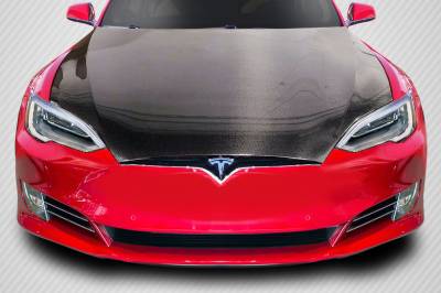 Duraflex - Tesla Model S OEM Dritech Carbon Fiber Body Kit- Hood 114063