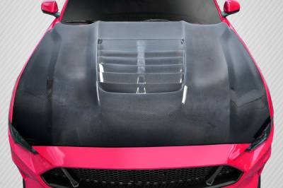 Carbon Creations - Ford Mustang GT500 V2 Carbon Fiber Body Kit- Hood 115202