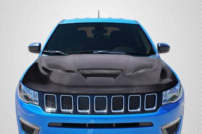 Carbon Creations - Jeep Grand Cherokee Hellcat Look Carbon Fiber Body Kit- Hood 115220