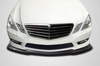 Carbon Creations - Mercedes E Class L Sport Carbon Fiber Front Bumper Lip Body Kit 115249