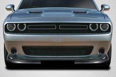 Carbon Creations - Dodge Challenger CVX Carbon Fiber Front Splitter Lip Body Kit 115354