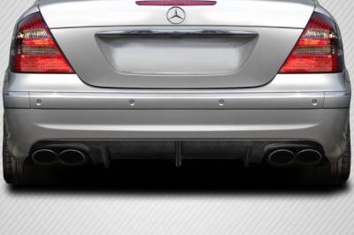 Carbon Creations - Mercedes E55 L Sport Carbon Fiber Rear Bumper Diffuser Body Kit 114382