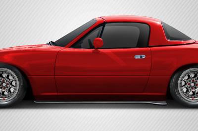 Carbon Creations - Mazda Miata Pro Garage Carbon Fiber Side Skirt Splitters Body Kit!! 115452