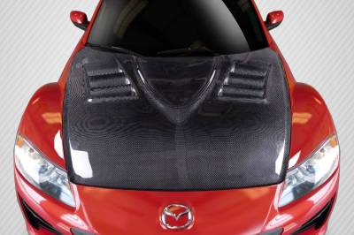 Carbon Creations - Mazda RX8 Vader Carbon Fiber Creations Body Kit- Hood 115453