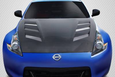 Carbon Creations - Nissan 370Z AMS Carbon Fiber Creations Body Kit- Hood 114386