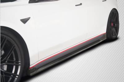 Carbon Creations - Tesla Model 3 GT Concept Carbon Fiber Side Skirts Body Kit!!! 115470