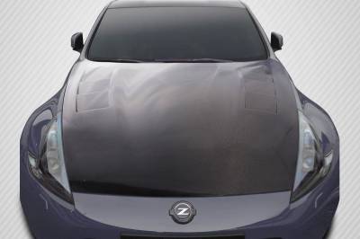 Carbon Creations - Fits Nissan 370Z TS-1 Carbon Fiber Creations Body Kit- Hood 114428