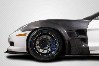 Carbon Creations - Chevrolet Corvette ZR2 Carbon Fiber Body Kit- Front Fenders 115499