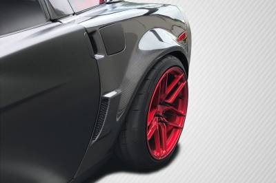 Carbon Creations - Chevrolet Corvette ZR2 Carbon Fiber Body Kit- Rear Fenders 115501