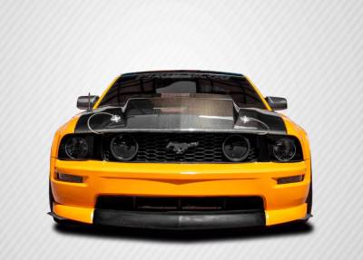 Carbon Creations - Ford Mustang 2.5" Cowl Carbon Fiber Creations Body Kit- Hood!!! 115533