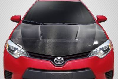 Carbon Creations - Toyota Corolla Circuit Carbon Fiber Creations Body Kit- Hood 115576