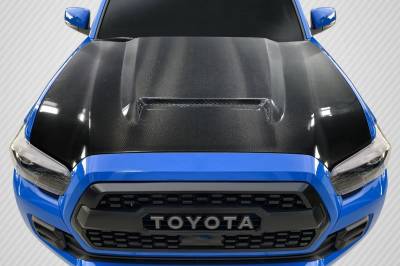 Carbon Creations - Toyota Tacoma RKS Carbon Fiber Creations Body Kit- Hood 115612