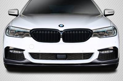 Carbon Creations - BMW 5 Series M Tech Carbon Fiber Front Bumper Lip Body Kit 115655