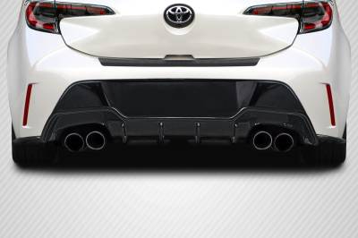 Carbon Creations - Toyota Corolla A Spec Carbon Fiber Rear Diffuser Lip Body Kit 115775