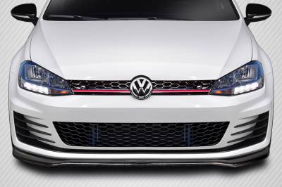 Carbon Creations - Volkswagen Golf Max Carbon Fiber Front Bumper Lip Body Kit 115910
