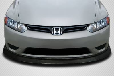 Carbon Creations - Honda Civic MDF Carbon Fiber Creations Front Bumper Lip Body Kit 116058