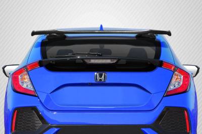 Carbon Creations - Fits Honda Civic HB SPN Carbon Fiber Body Kit-Roof Wing/Spoiler 116346