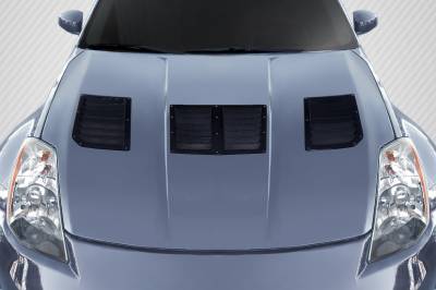 Carbon Creations - Nissan 350Z GT1 Carbon Fiber Creations Hood Vents 116507