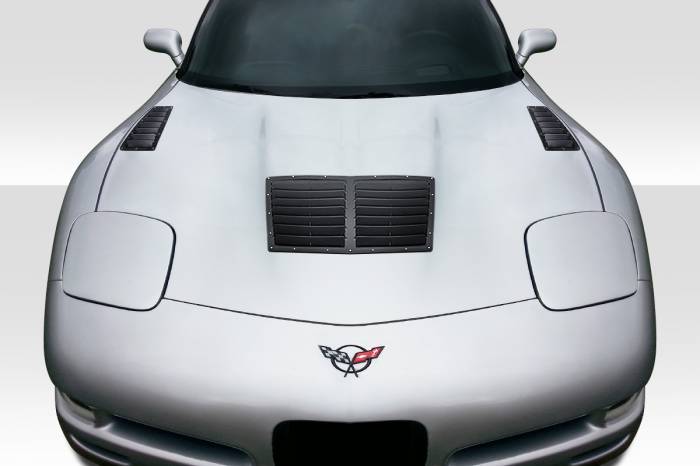 Duraflex - Chevrolet Corvette GTV Duraflex 3pcs Hood Vents 116550