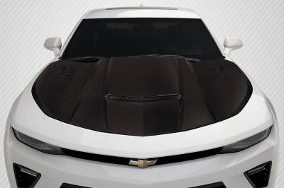 Carbon Creations - Chevrolet Camaro CVX Carbon Fiber Body Kit- Hood 116712