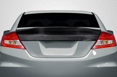 Carbon Creations - Honda Civic 2DR KMZ Carbon Fiber Body Kit-Wing/Spoiler 116778