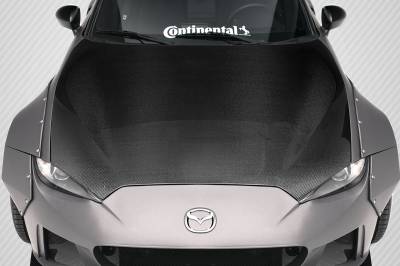 Carbon Creations - Mazda Miata OEM Look Carbon Fiber Creations Body Kit- Hood 116842
