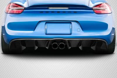 Carbon Creations - Porsche Cayman Max Carbon Fiber Rear Bumper Diffuser Body Kit 116912
