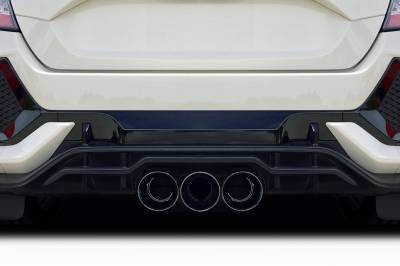 Duraflex - Honda Civic BZ Duraflex Rear Bumper Lip Add On Body Kit!!! 116932