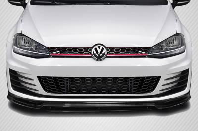 Carbon Creations - Volkswagen GTI RZ Carbon Fiber Creations Front Bumper Lip Body Kit 116998