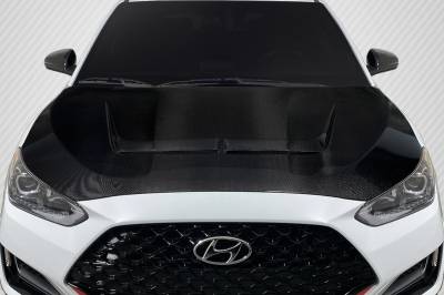 Carbon Creations - Hyundai Veloster J Speed Carbon Fiber Creations Body Kit- Hood 117052