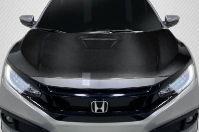 Carbon Creations - Honda Civic Type R Look Carbon Fiber Creations Body Kit- Hood 117165