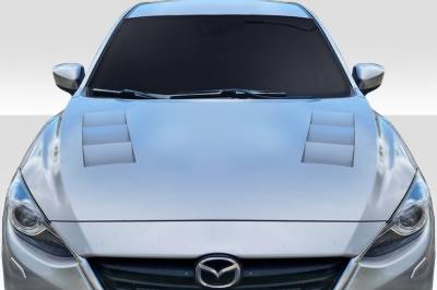 Duraflex - Mazda Mazda 3 Velocity Duraflex Body Kit- Hood 117469