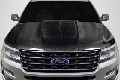 Carbon Creations - Ford Explorer GT500 Carbon Fiber Creations Body Kit- Hood 117482