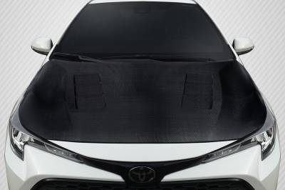 Carbon Creations - Toyota Corolla Velocity Carbon Fiber Creations Body Kit- Hood 117484
