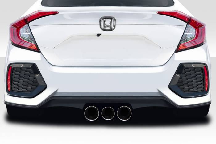Duraflex - Honda Civic 4DR RBT Duraflex Wide Body Rear Body Kit Bumper 117586