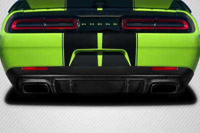 Carbon Creations - Dodge Challenger Turn Auto Carbon Fiber Rear Diffuser Body Kit 118041