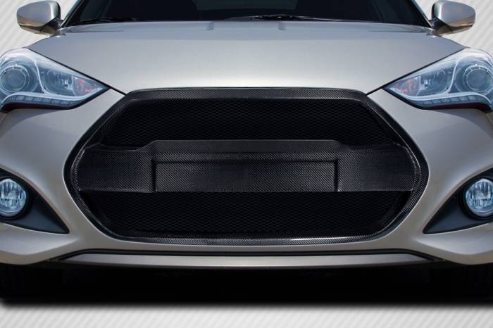 Carbon Creations - Hyundai Veloster Runner Carbon Fiber Creations Grill/Grille 116884