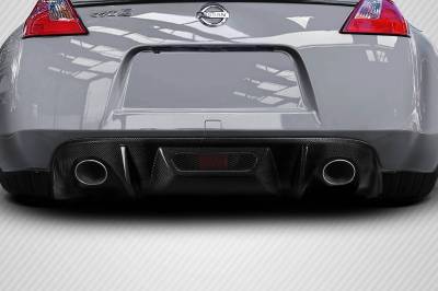 Carbon Creations - Nissan 370Z TurboT Carbon Fiber Rear Bumper Diffuser Body Kit 118110